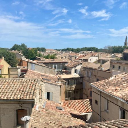 Le Toit D'Avignon - Intra-Muros - Terrasse Vue Palais Des Papes - Ideal Festival - Climatisation - Wifi المظهر الخارجي الصورة